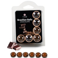 Secretplay Set Bolas Brasileñas de Chocolate