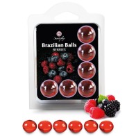 Brazilians Balls Aroma Frutas Del Bosque - Sensaciones Divertidas