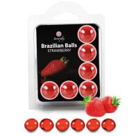 Compra Secretplay - Set 6 Brazilian Balls Fresa