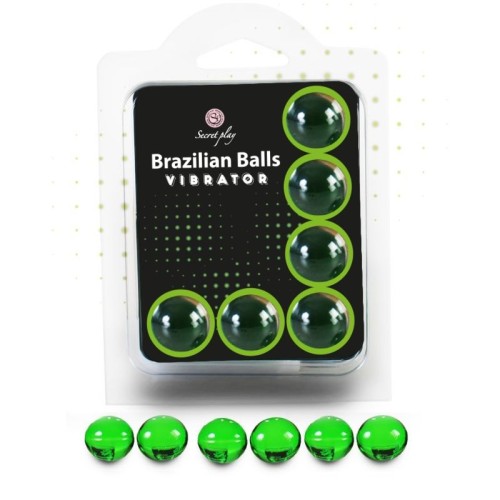 Secretplay Set 6 Brazilian Vibration Balls