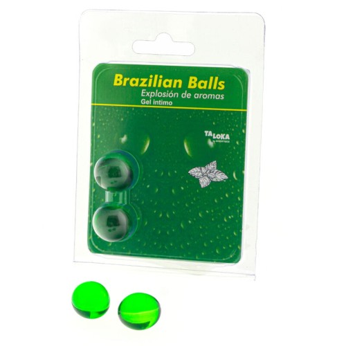 Brazilian Balls Mint Intimate Gel Pack of 2