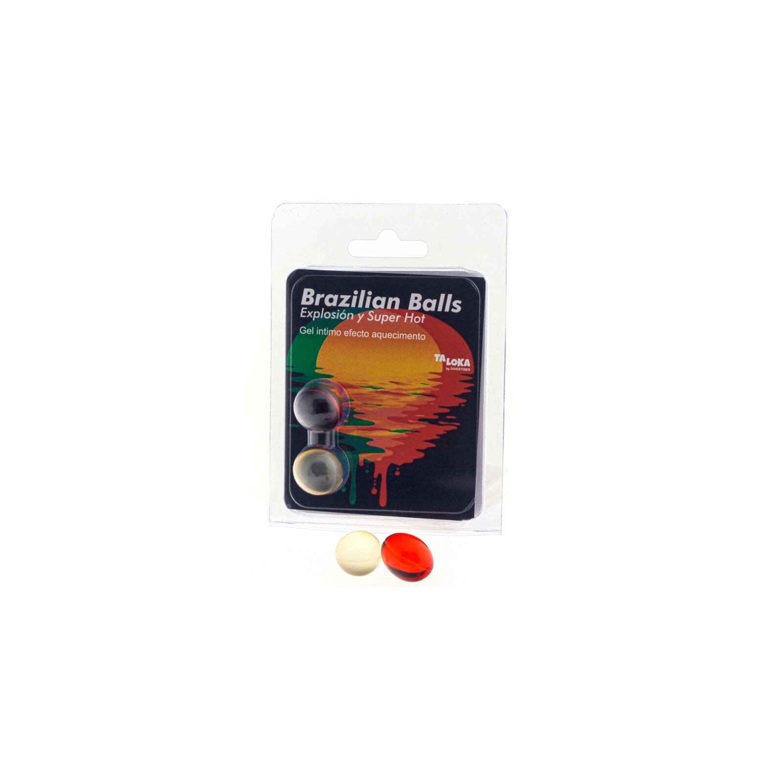 Brazilian Balls Gel Excitante Efecto Super Caliente 2 Bolas