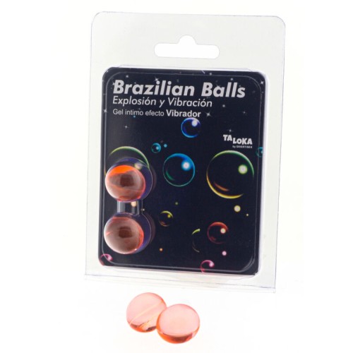 Brazilian Balls Gel Excitante Efecto Vibración 2 Bolas