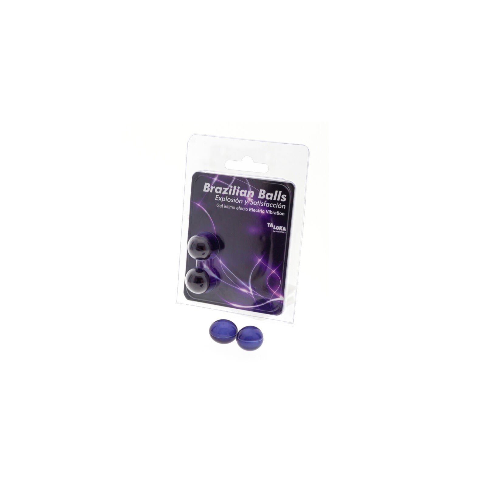 Brazilian Balls Exciting Gel Electric Vibration Effect 2 Balls