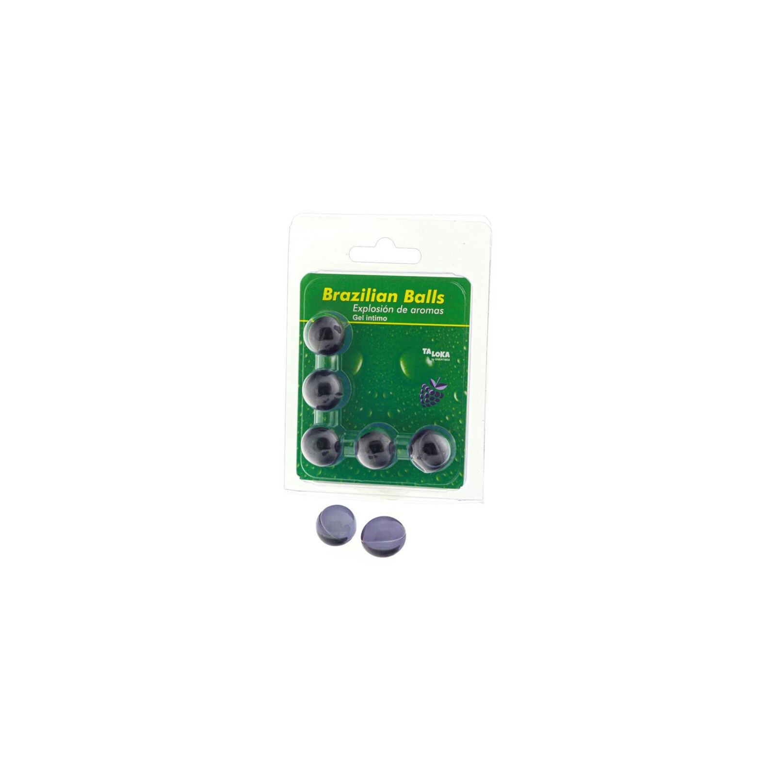 Brazilian Balls Intimate Gel Wild Berries 5 Balls