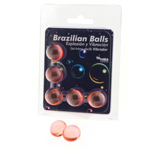 Brazilian Balls Exciting Gel with Vibration Effect