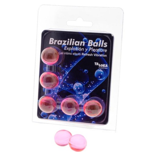 Pack de Bolas Brasileñas Gel Excitante Para Una Placer Sensacional