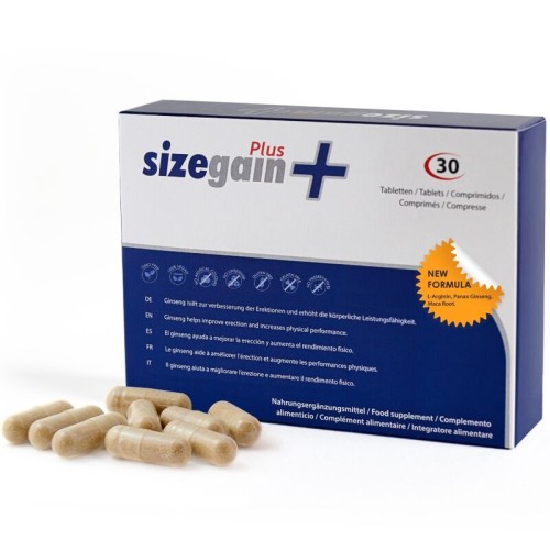 500 Cosmetics - Pastillas Sizegain Plus Para Aumentar El Pene