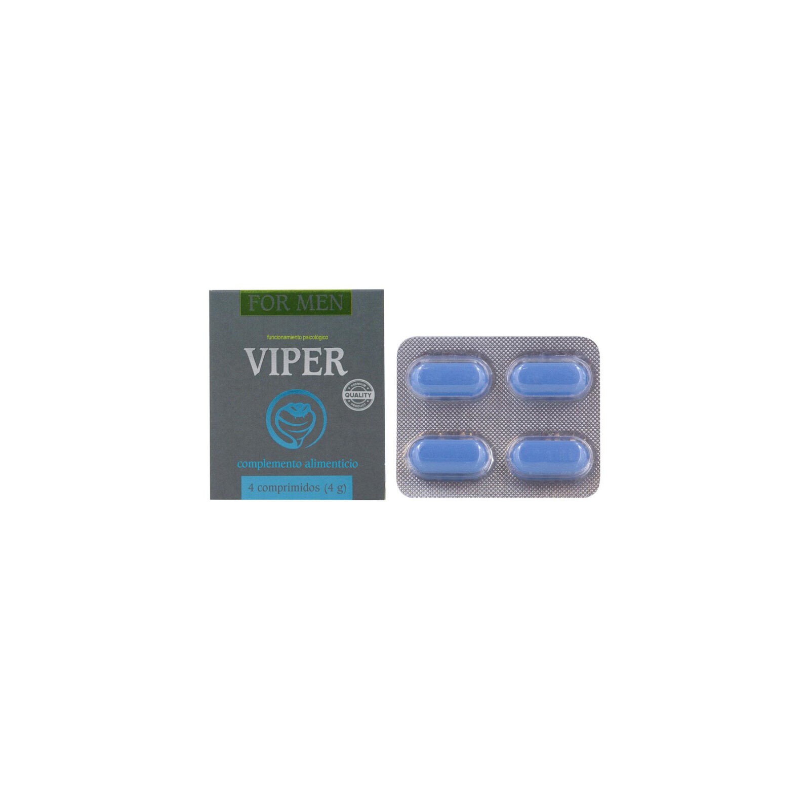 Viper Potenciador Masculino para Energía y Bienestar