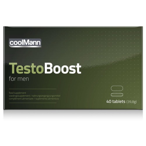 Coolmann Testo Boost con Tribulus Terrestris - Mejora Tu Salud Sexual