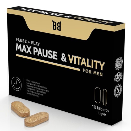 Max Pause & Vitality Male Retardant 10 Capsules