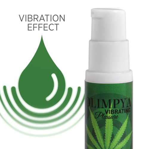 Vibrating Pleasure Enhancer with Cannabis for Intense Orgasms