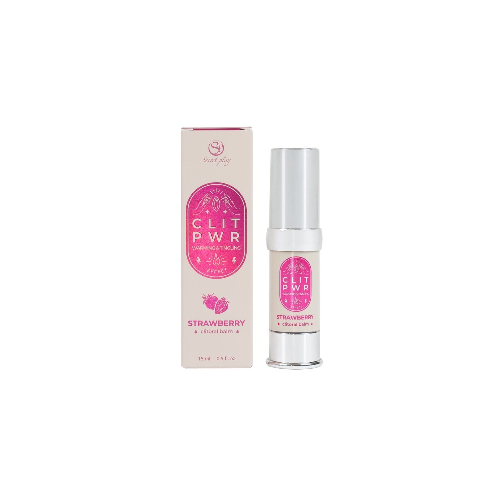 Clit Pwr Strawberry Clitoral Balm for Intense Pleasure