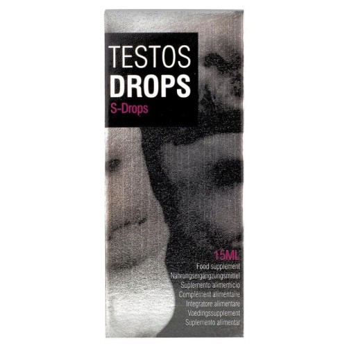 Cobeco Testos Drops Bebida Afrodisíaca Para Hombre 15 Ml