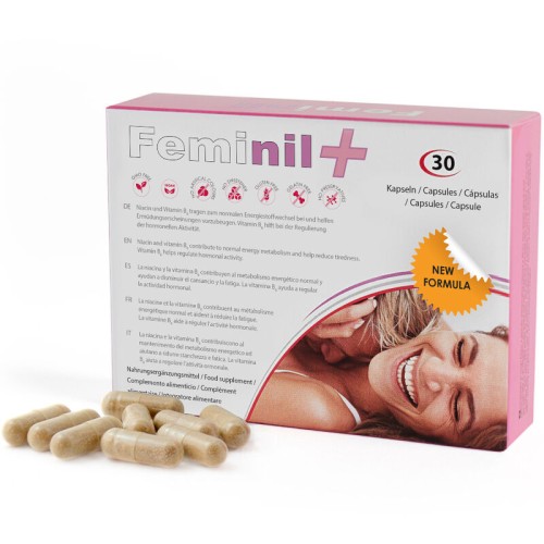 500 Cosmetics Feminil+ Female Libido Enhancer 30 Capsules