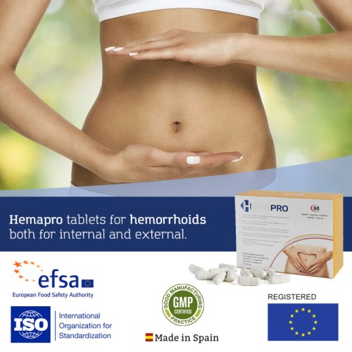 500 Cosmetics - Hemapro Pills for Effective Hemorrhoid Relief