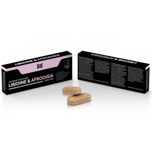 Libidine & Afrodisia Intense Pleasure for Women 4 Capsules