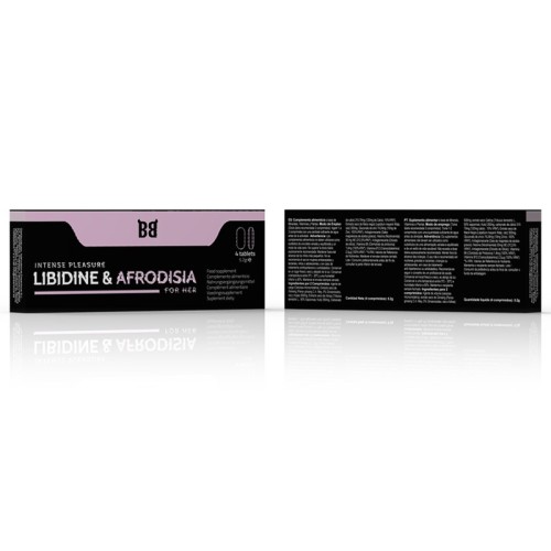 Libidine & Afrodisia Intense Pleasure for Women 4 Capsules