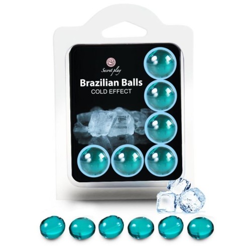 Secretplay - Set of 6 Brazilian Balls Cold Effect