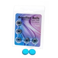 Brazilian Balls Gel Excitante Efecto Frío 5 Bolas