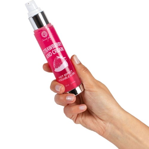 Secretplay - Strawberry Warming Lubricant - Pleasurable Sensations