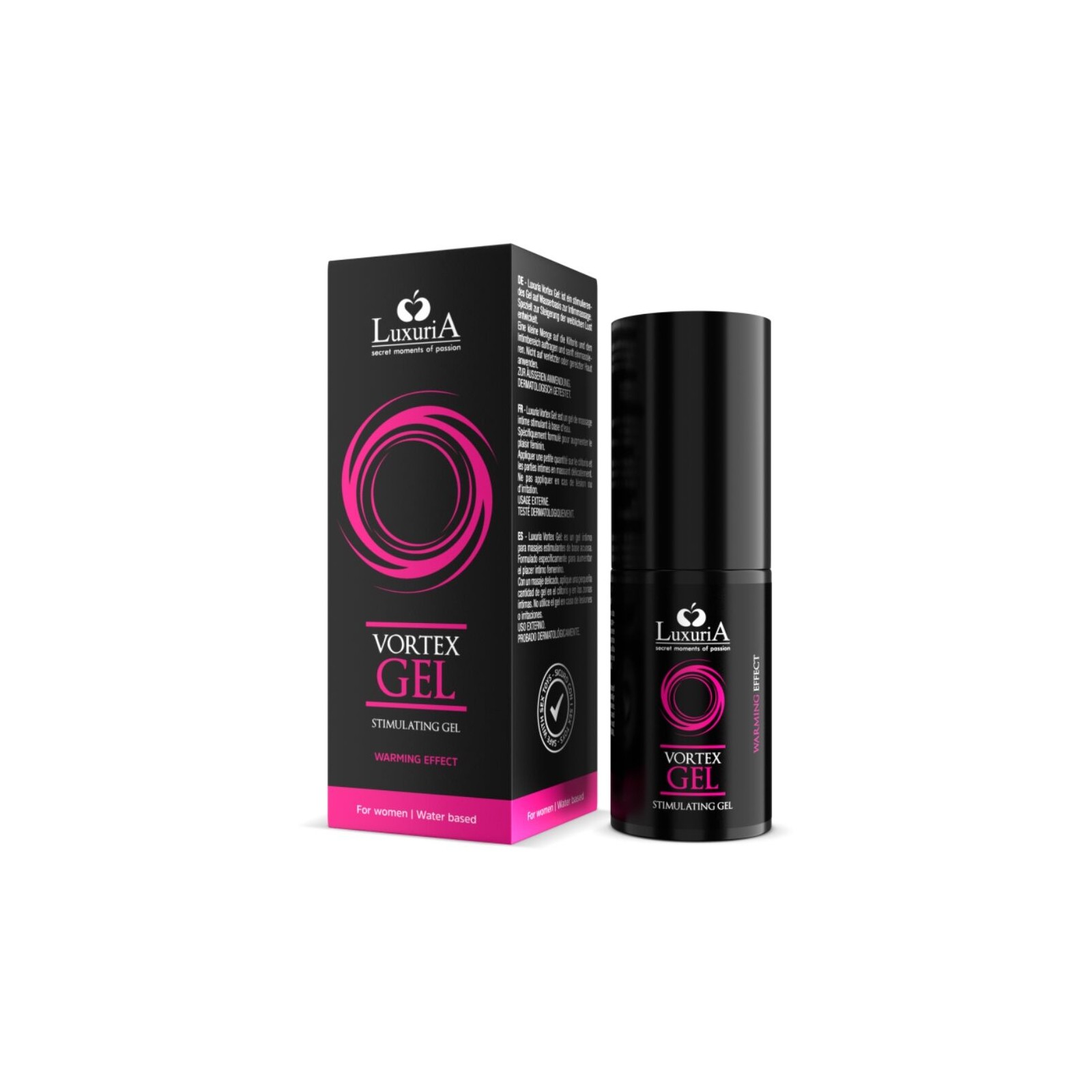 Vortex Warming Effect Gel for Enhanced Pleasure