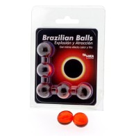 Brazilian Balls Gel Efecto Calor y Frío para Masajes Íntimos