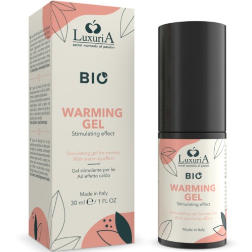 Luxuria Bio Warming Gel - Enhance Intimacy