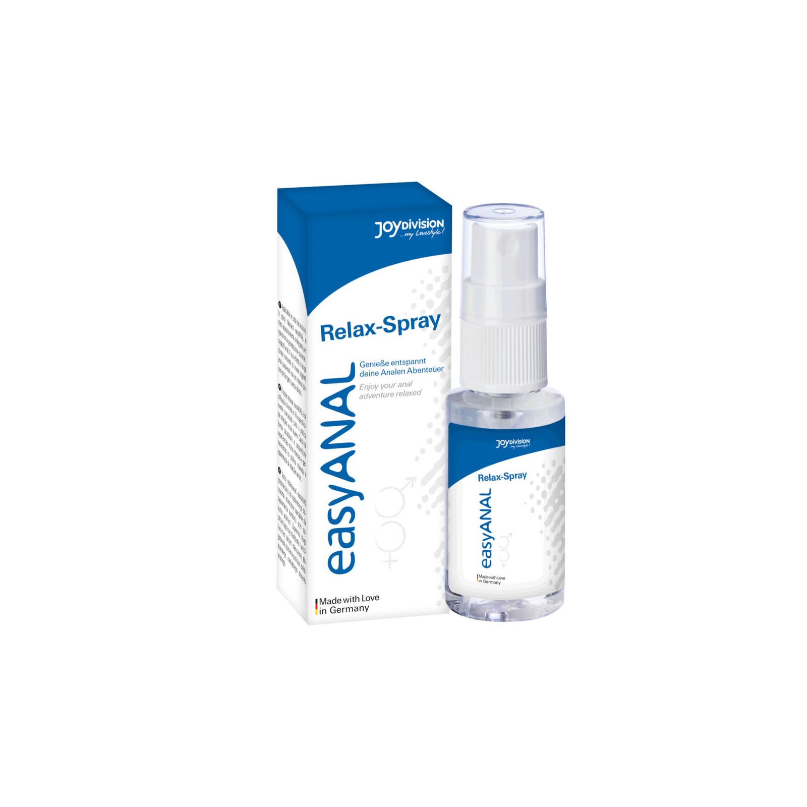 Lubricante Spray Relax 30 Ml - Confort para Sexo Anal