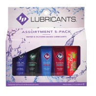 Variety Pack 5x Lubricant Tube Pack 12 Ml