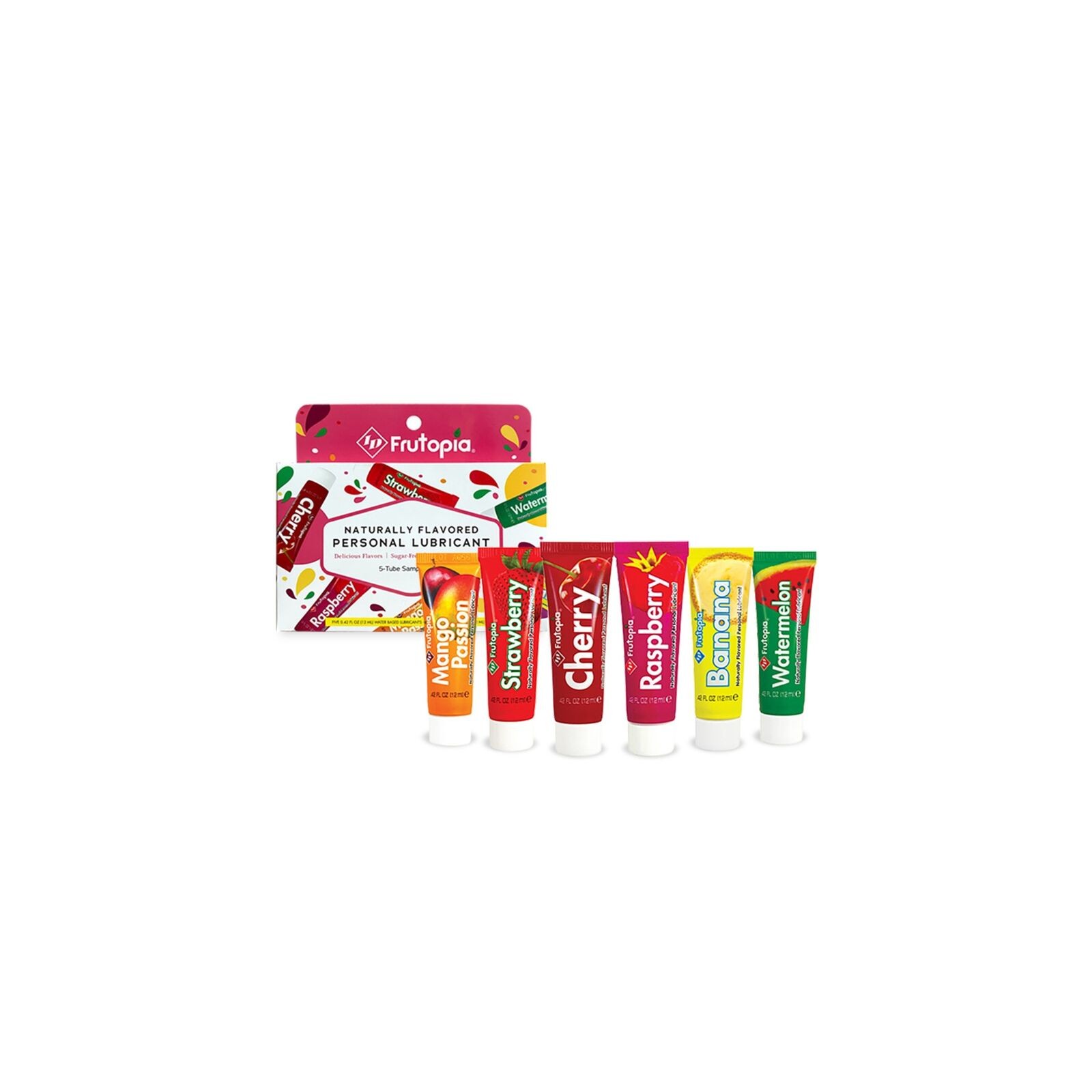 Frutopia Assorted Lubricant 5 Pack - Delicious Experience