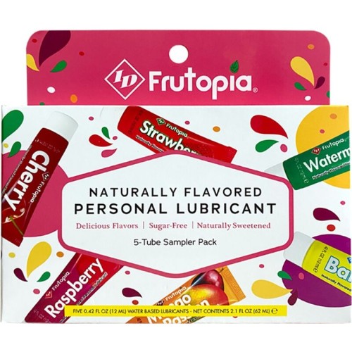 Frutopia Assorted Lubricant 5 Pack - Delicious Experience