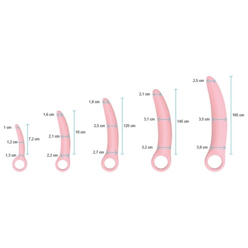 5 Piece Silicone Dilator Set