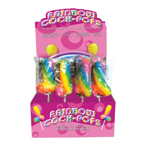 Piruleta Rainbow Cock