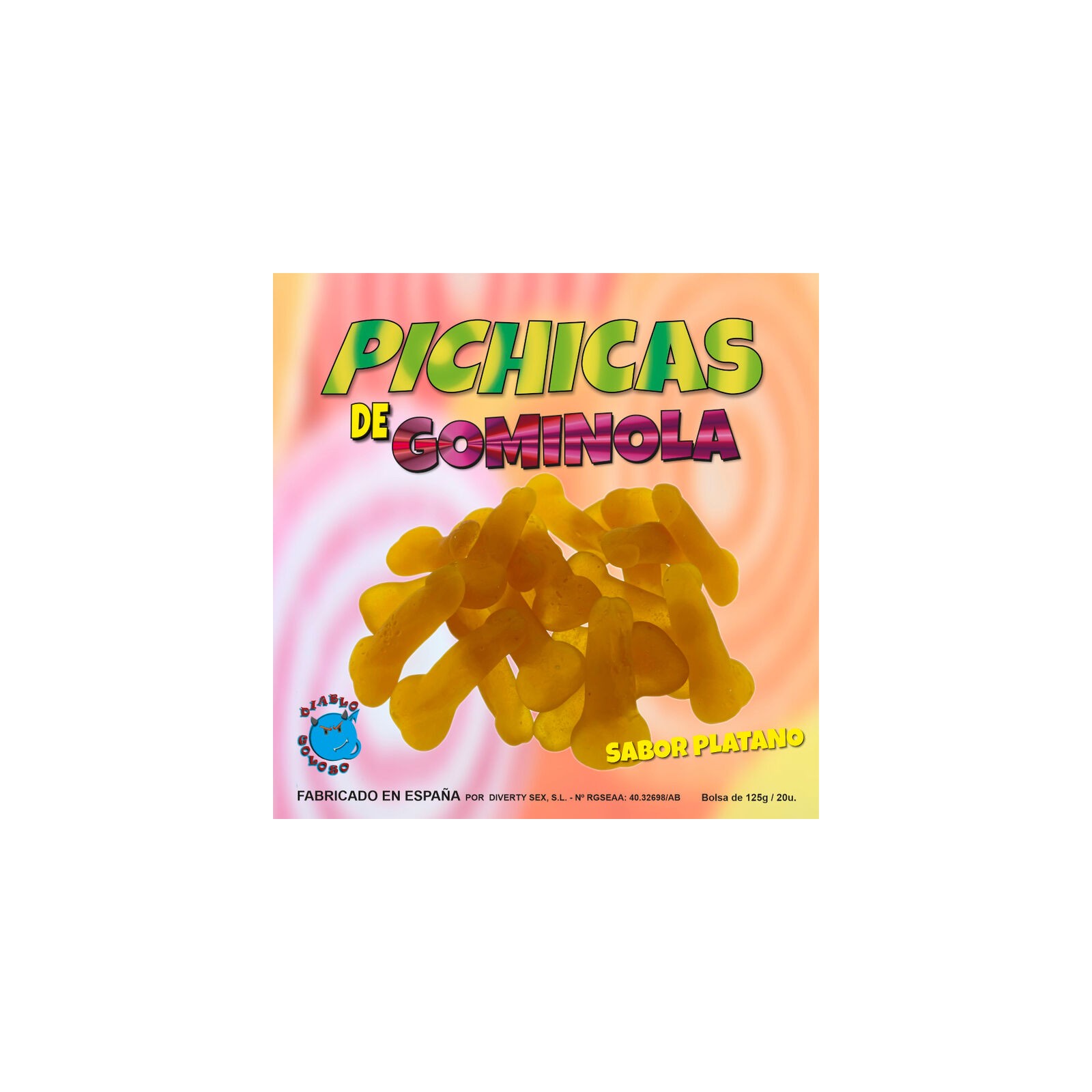 Gummy Banana Pichitas