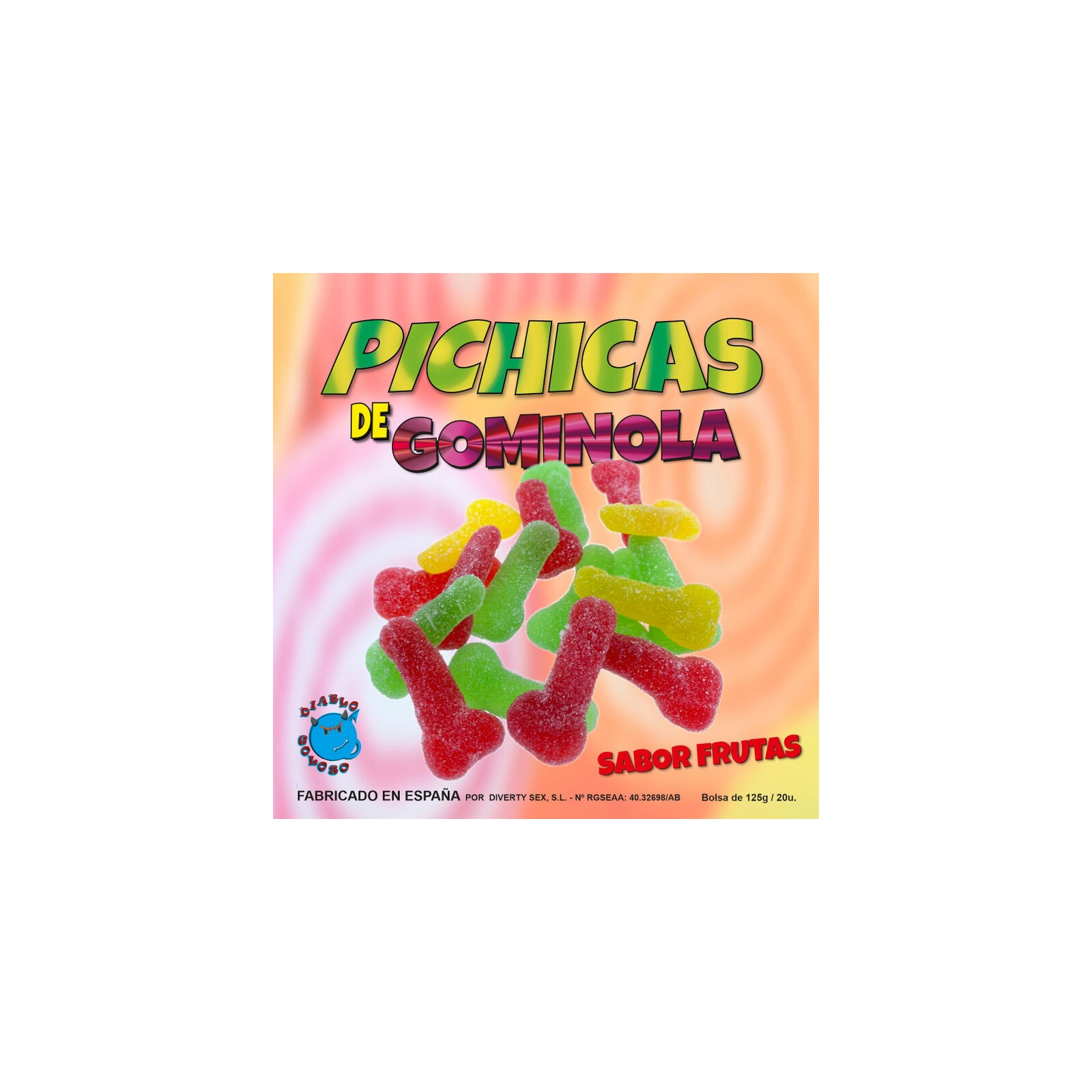 Gummy Candy Penis Shaped for Parties