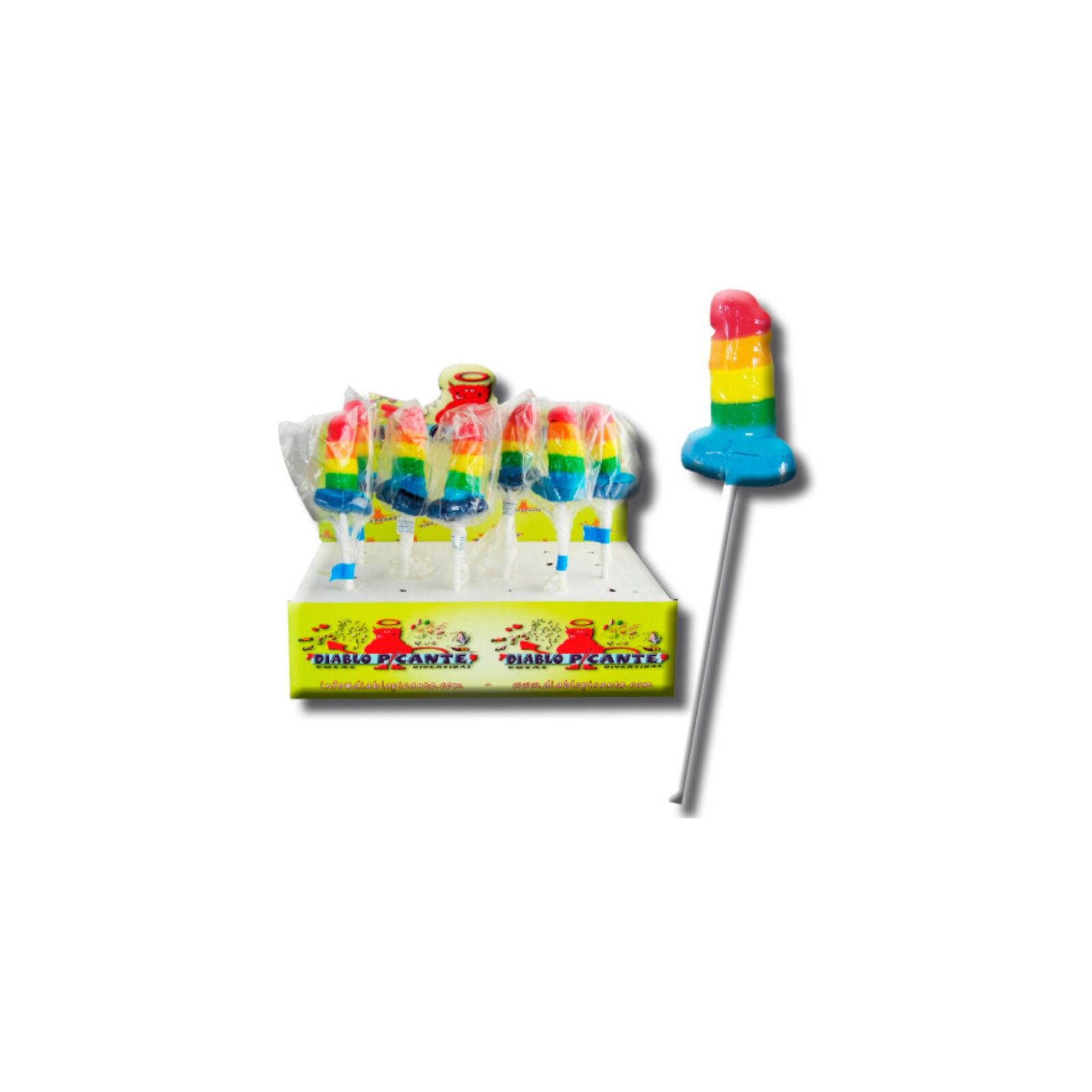 LGBT Pride Gummy Lollipop - Fun and Sweet