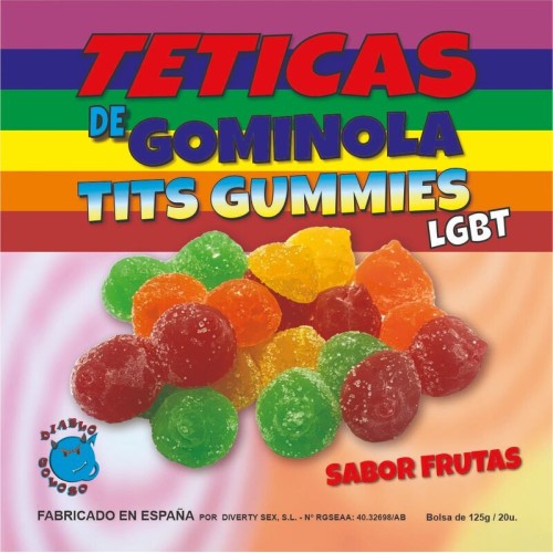 Teticas De Gominola Azúcar Surtidas - Dulces y Divertidos