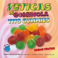 Assorted Sugary Tetas Gummy Candies