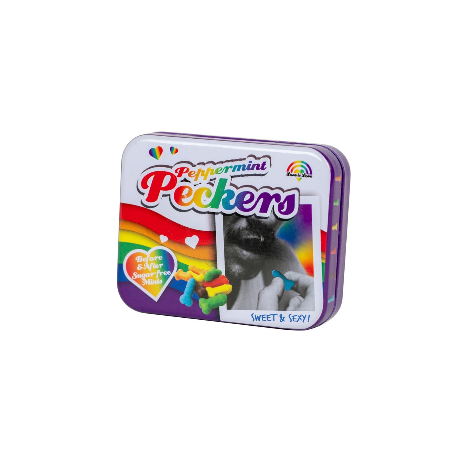 Pecker Rainbow Mints - Refreshing and Sugar-Free