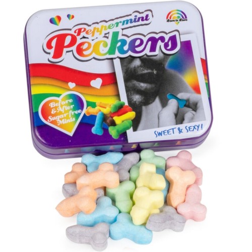 Pecker Rainbow Mints - Refreshing and Sugar-Free