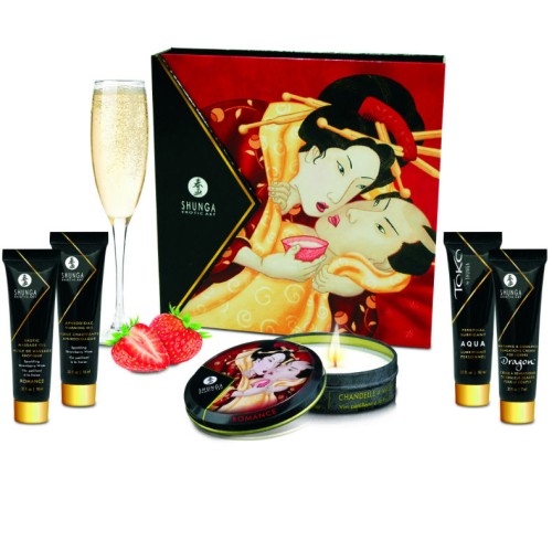 Kit Secret Geisha Fresas Y Cava de Shunga