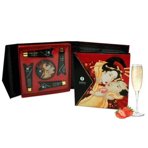 Kit Secret Geisha Fresas Y Cava de Shunga