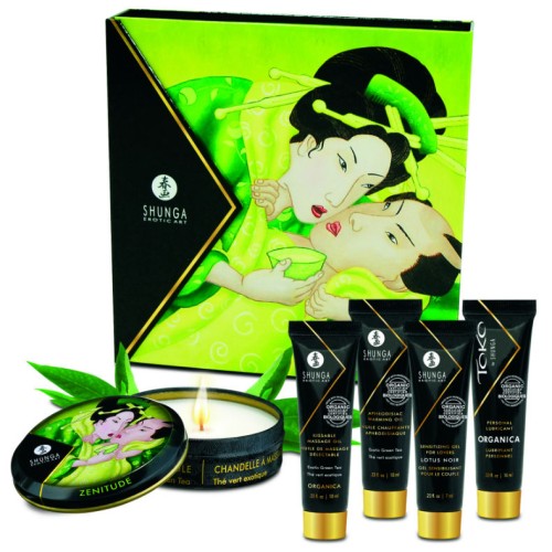 Shunga Secret Geisha Kit with Green Tea | Intimate Essentials