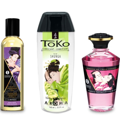 Shunga Kit Colección Besos Frutales