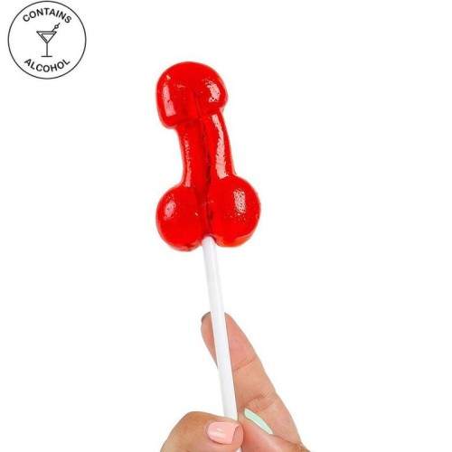 Secretplay - Penis Lollipop with Alcohol Strawberry Daiquiri