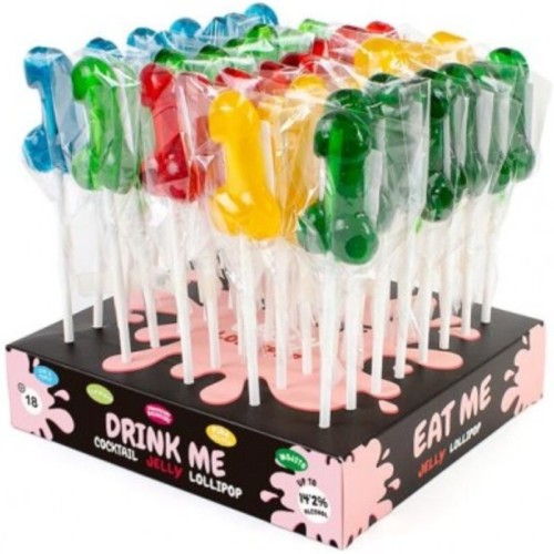 Secretplay Assorted Penis Lollipops 40 Units