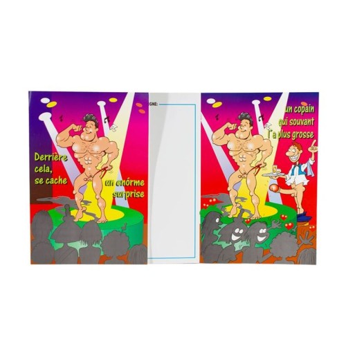 Playful Erotic Greeting Card for Special Occasions