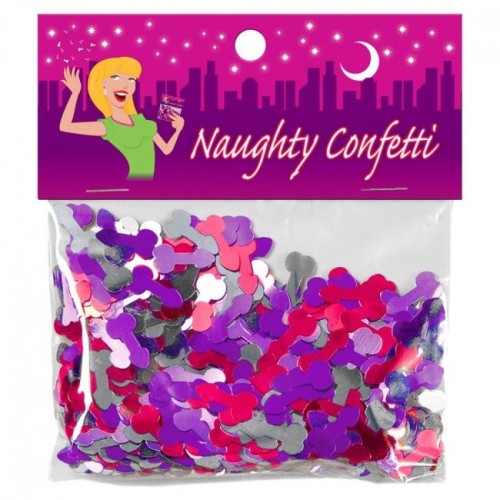 Naughty Penis-Shaped Confetti - Fun Party Decoration