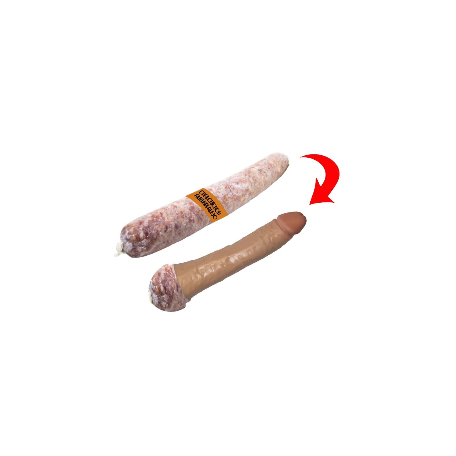 Extra Salchichon-Shaped Dildo